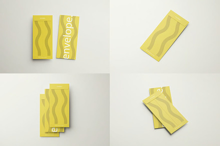Envelope Vertical Mockup, a Product Mockup by Se٧enStudio
