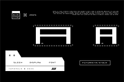 Netrox - Futuristic Display Font, a Sans Serif Font by Typeagle (Thumbnail 10 of 11)