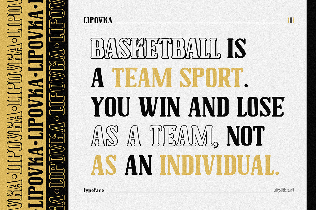 Lipovka Elegant Sans Serif, a Sans Serif Font by infernostudio3 (Photo 7 of 10)