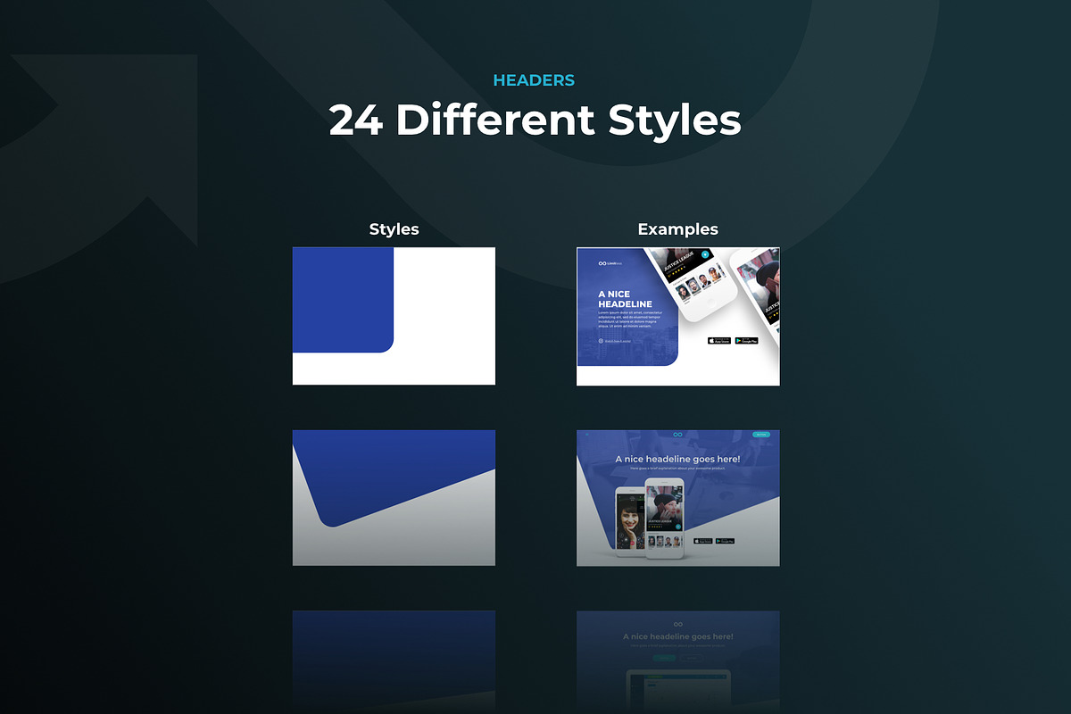 Limitless for Web, an UI Kit Template by UI Design Resource (Photo 3 of 6)