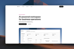 Oritec - framer template, a Landing Page Template by jbcode.it