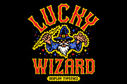 Lucky Wizard typeface, a Font by MightySHORT (Thumbnail 1 of 5)