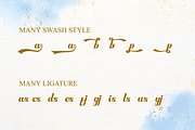 Retroverso Cursive Vintage Typeface, a Script Font by Anomali Creatype (Thumbnail 10 of 10)