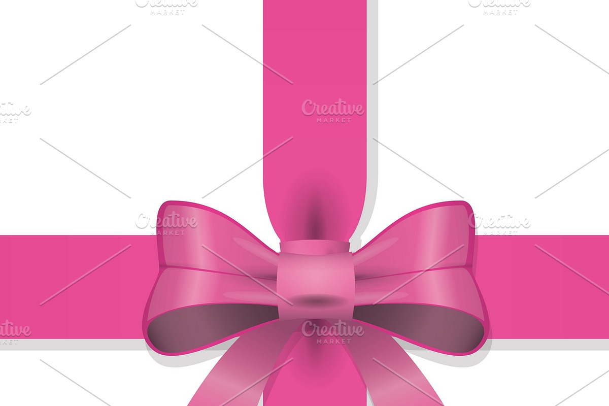 Elegant gift decoration template, a Decorative Illustration by Microvector