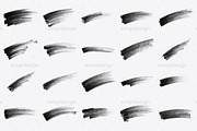28 Charcoal Photoshop Brushes, a Brush Add-On by SimplDesign (Thumbnail 2 of 3)