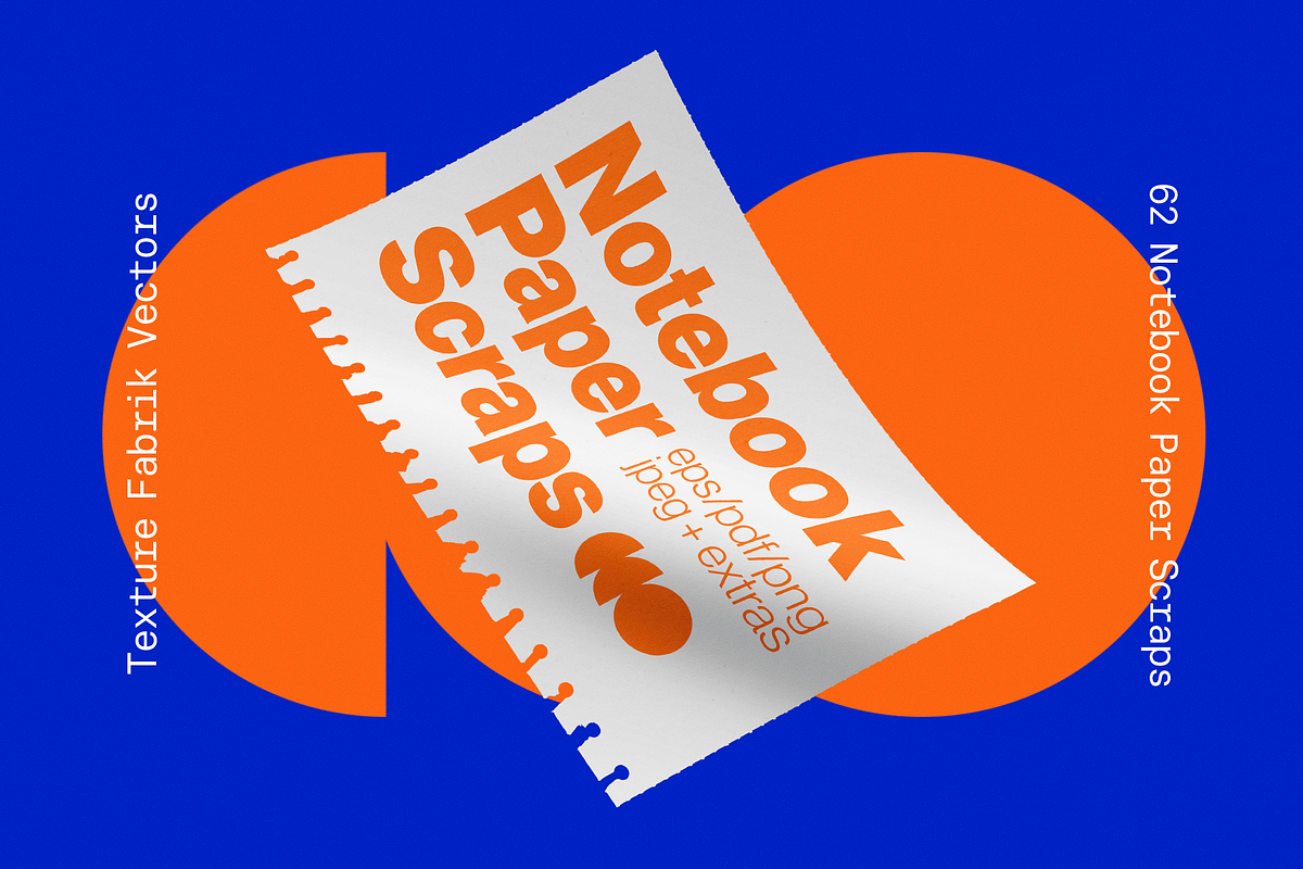 Notebook Paper Scraps, an Object Graphic by Texture Fabrik (Photo 1 of 14)