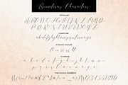 Bounderas Script, a Script Font by individuel (Thumbnail 6 of 8)