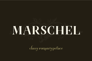 Marschel | a Classy Typeface