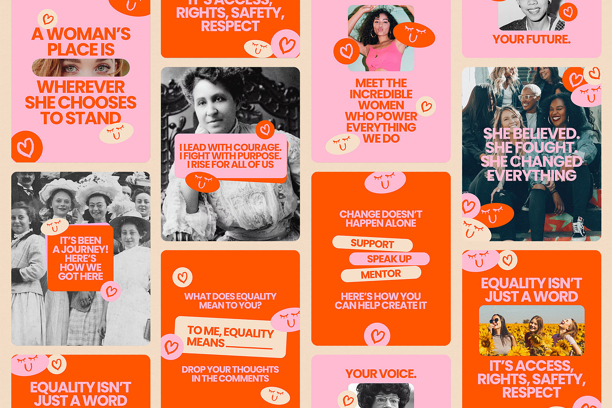 Women's Equality Day Instagram Canva, a Social Media Template by Supanium Studio (Photo 1 of 5)