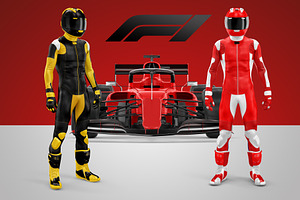 Formula 1 Mockup Pack