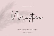 Mistice Signature, a Script Font by Lythcreative (Thumbnail 1 of 6)