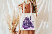 Watercolor Dark Gothic Clipart, an Illustration by designcity5 (Thumbnail 3 of 5)