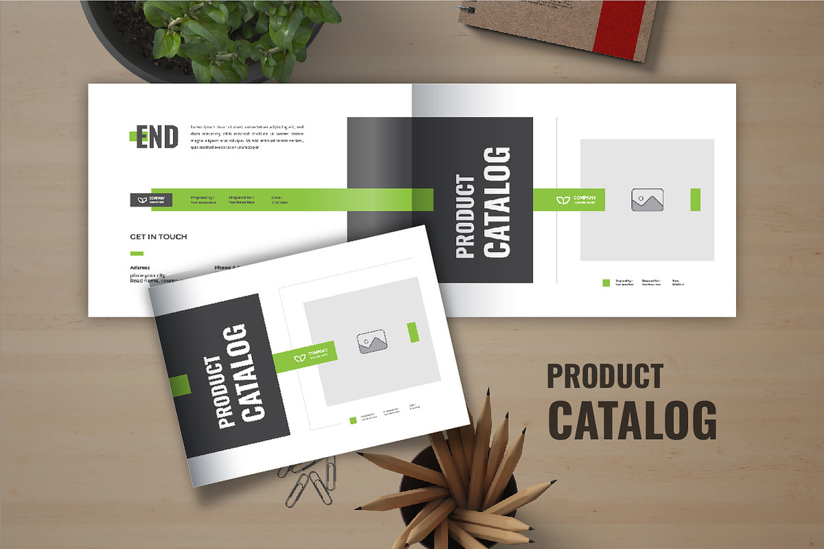 Landscape produtect catalog brochure, a Brochure Template by Pavel_design (Photo 1 of 7)