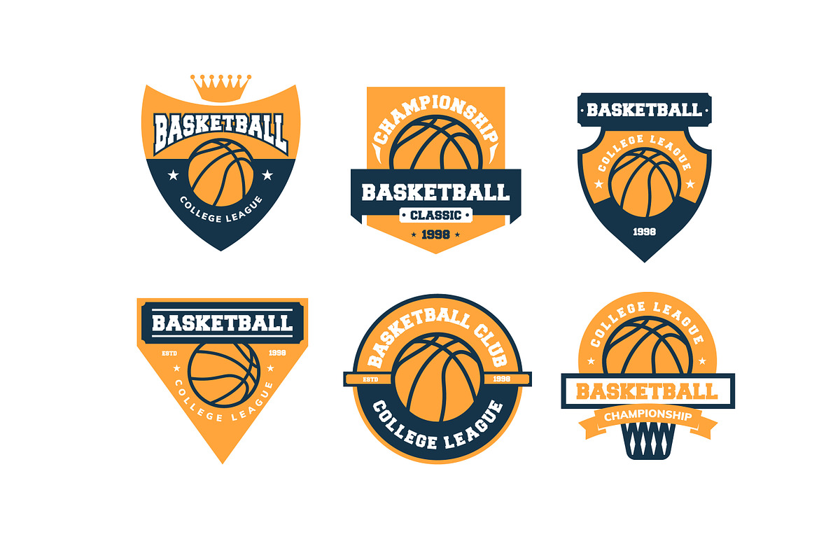 12 logo basketball BUNDEL, a Branding & Logo Template by grindstudio (Photo 3 of 3)
