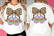 Preppy Easter Egg Png, Leopard Bow, an Illustration by OK Design (Thumbnail 4 of 6)