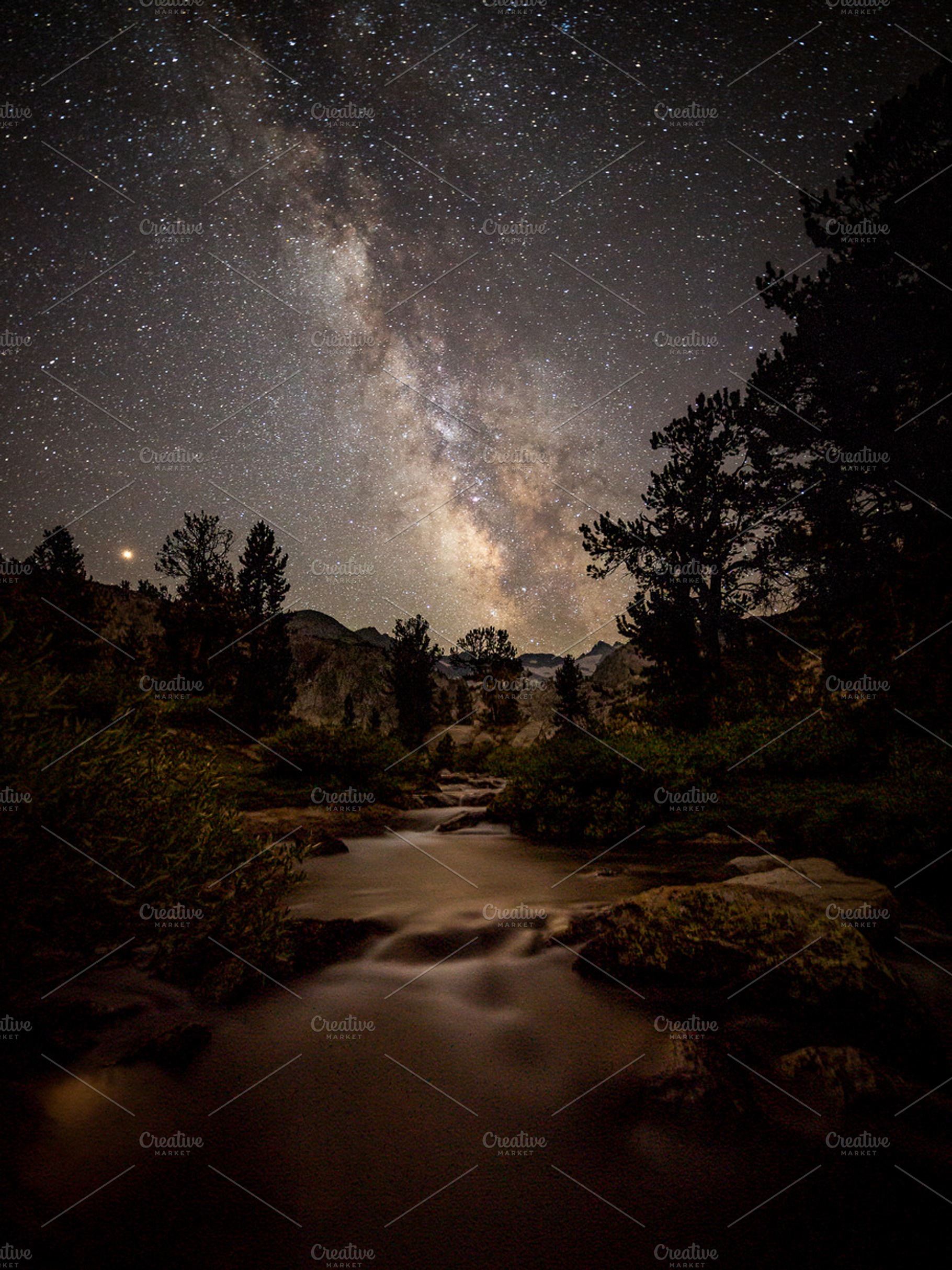 First night on John Muir Trail, a Nature Photo by Excursion Principle