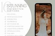 GOLD Elopement Photography Guide, a Magazine Template by Signature Edits (Thumbnail 8 of 11)