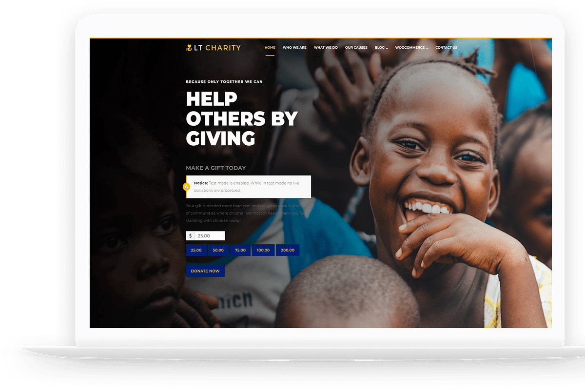 LT Charity Joomla Template, a Websites & App Template by LTheme (Photo 2 of 3)
