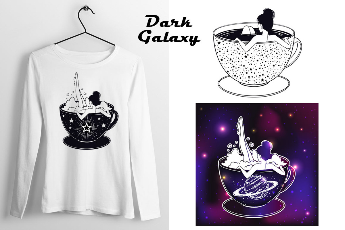 Dark Galaxy, an Object Graphic by Anastasia (Photo 8 of 15)