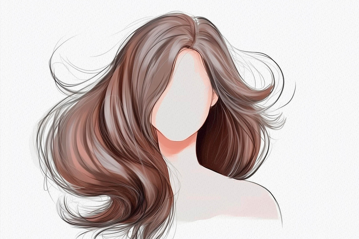 Hair Brushes Procreate, a Brush Add-On by Easy Procreate (Photo 6 of 10)