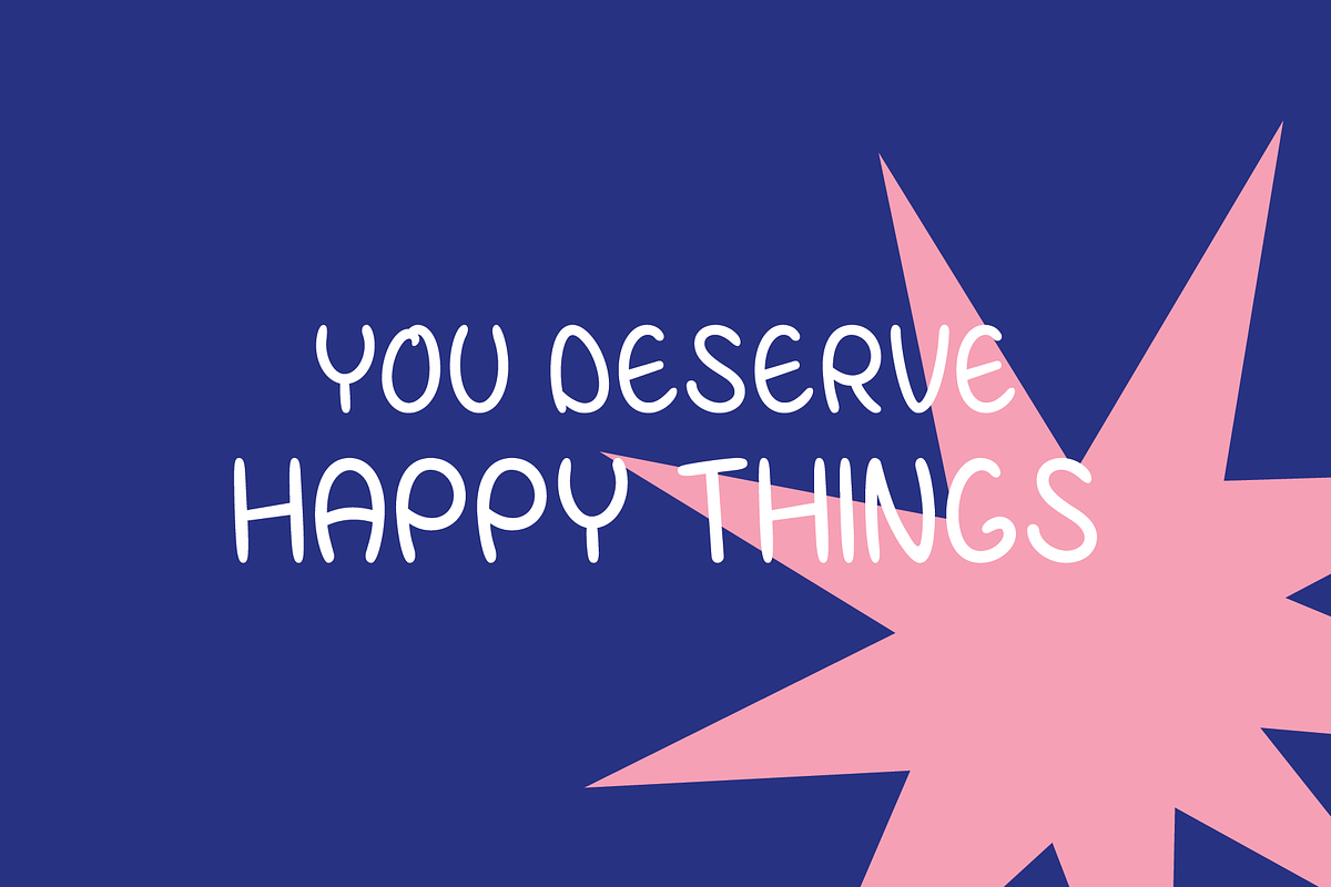 Flabana - Bubble Handwritten Font, a Handwritten Font by Pikgura (Photo 5 of 5)