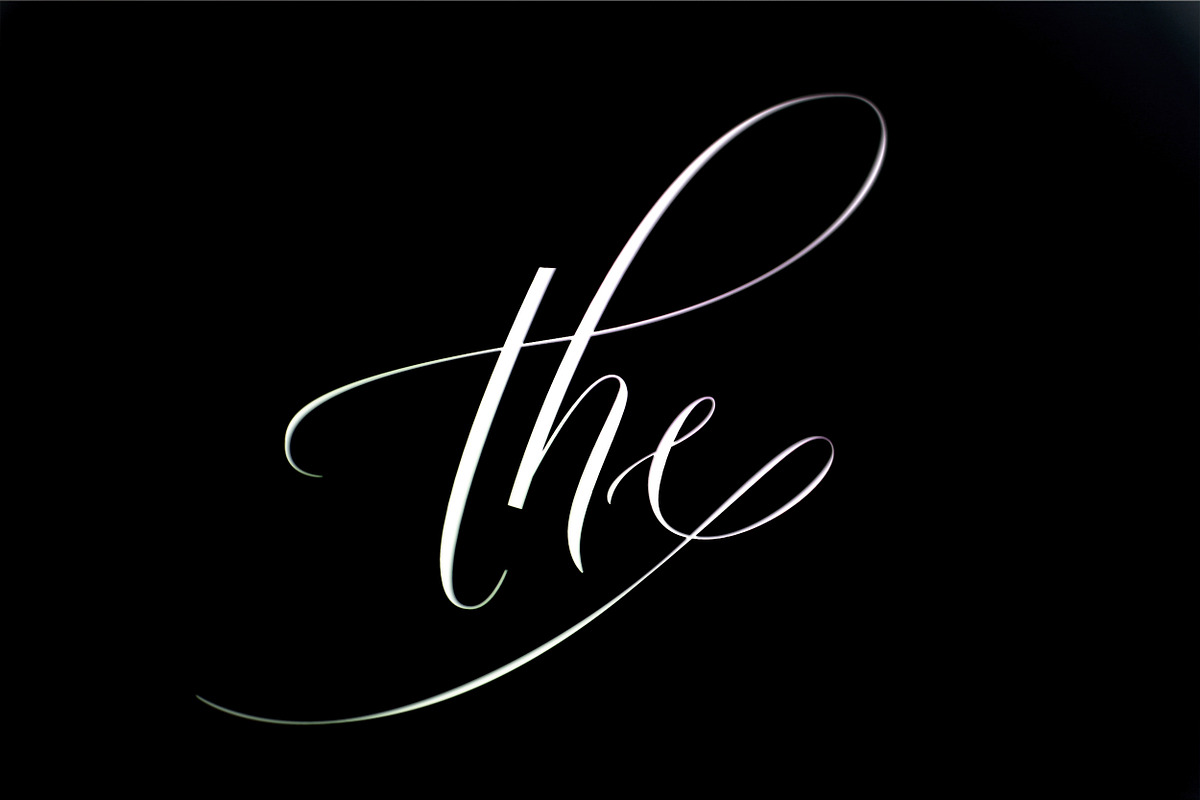 Fifty pre-made elements of THE, a Symbol Font by Blessed Print (Photo 14 of 20)