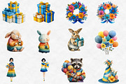 Whmisy Hello Spring Clipart, an Illustration by Designworld (Thumbnail 2 of 5)