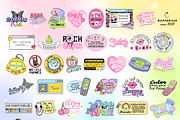 2000s Y2K Quotes PNG Bundle, an Object Graphic by Huxmay (Thumbnail 2 of 12)