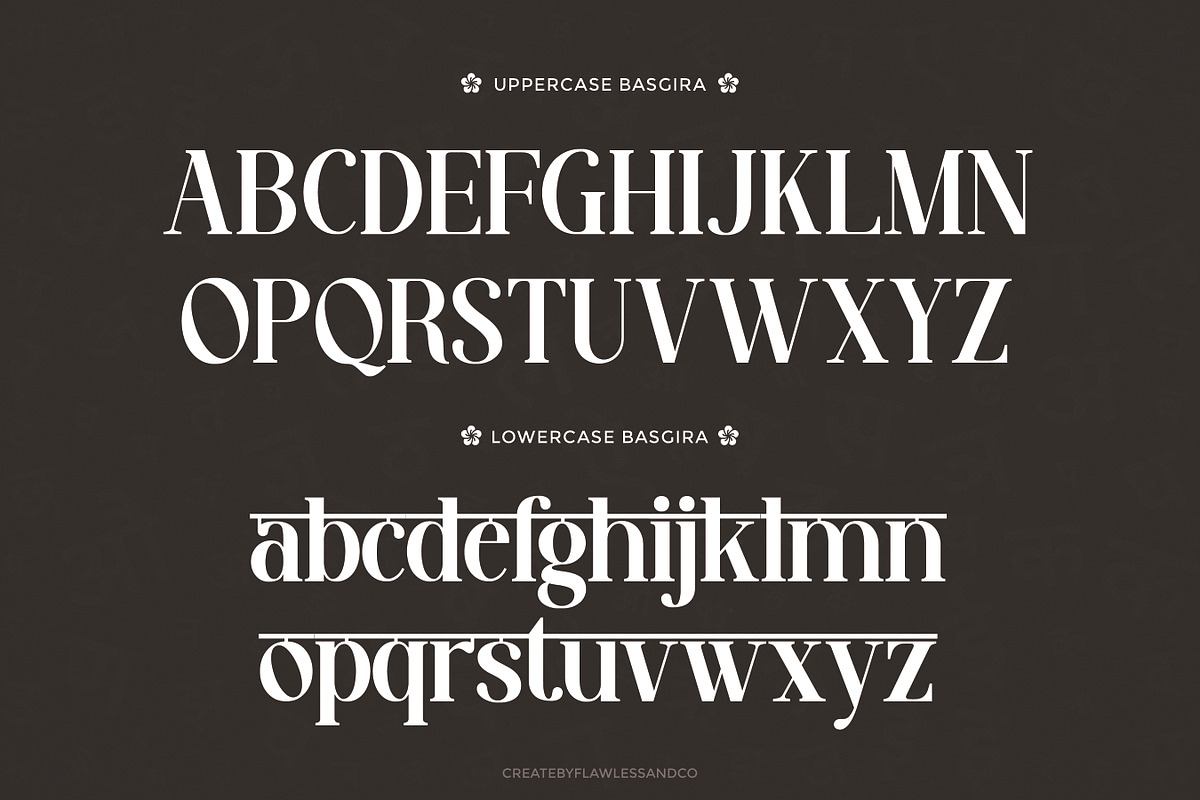 Basgira - Modern Hindi Font, a Font by Flawless And Co (Photo 8 of 10)