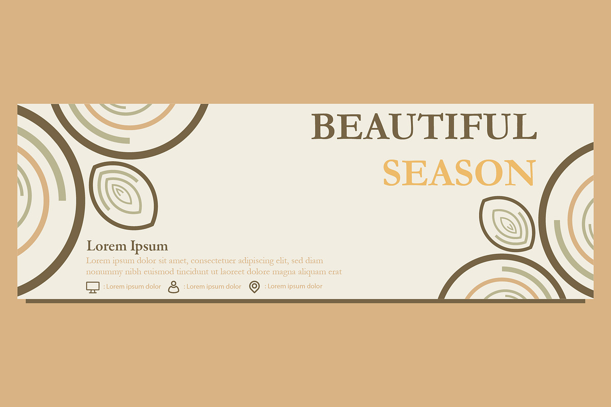 Abstract Floral Banner Template, a Marketing Template by sekitarief (Photo 1 of 3)