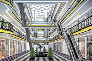 Shopping Mall interior, an Architecture 3D Model by 3DNUTS (Thumbnail 1 of 15)