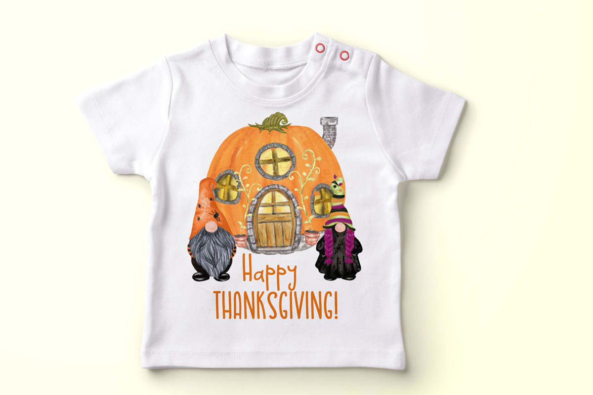 Gnomes clipart Thanksgiving clipart, an Illustration by vivastarkids (Photo 5 of 7)