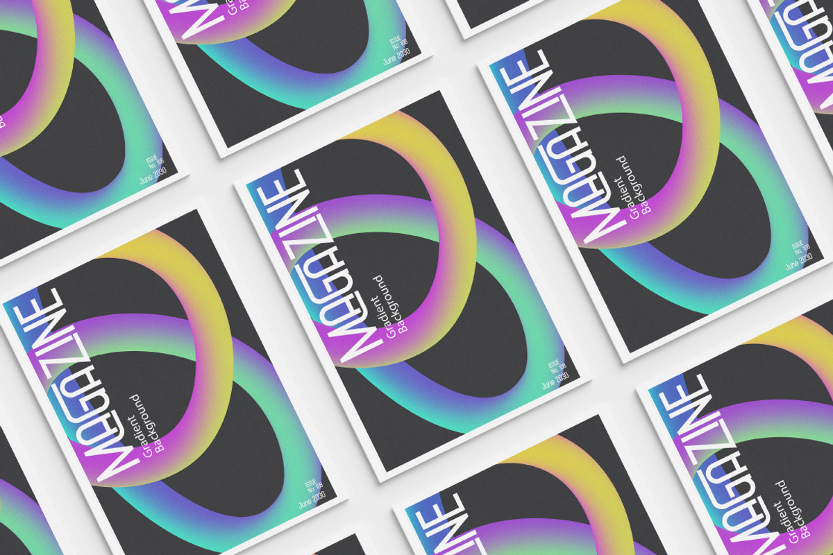 Aurora Ribbon Gradient Background, a Background Graphic by MSG Studio (Photo 2 of 11)