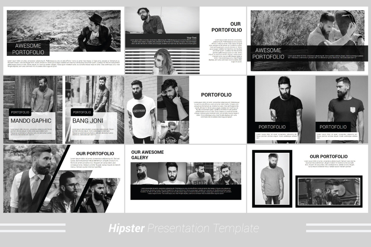 Hipster Keynote Template, a Presentation Template by Presentation Official (Photo 4 of 12)
