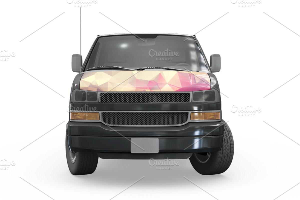 Van Mockup, a Mockup by PixelMockup (Photo 2 of 14)