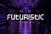 Byronex - Techno Font, a Sans Serif Font by QR Design Studio (Thumbnail 2 of 7)