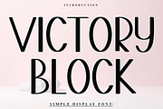 Victory Block, a Script Font by InermediaSTUDIO (Thumbnail 1 of 7)
