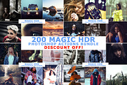 200 Magic HDR Photoshop Actions, an Action Add-On by Viktor Gjokaj (Thumbnail 1 of 5)