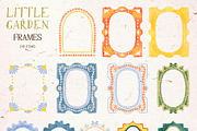 Little Garden | Frames Clipart, an Object Graphic by GVGraphics (Thumbnail 11 of 12)