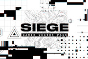 SIEGE - GAMER VECTOR PACK, a Pattern Graphic by GOAT Design Co. (Thumbnail 7 of 7)