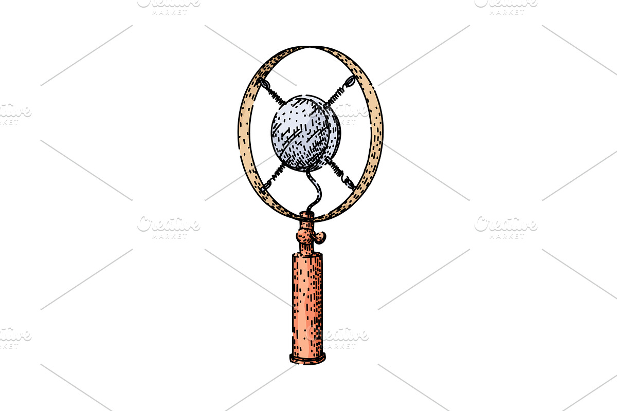 audio microphone sketch hand drawn, an Illustration by pikepicture