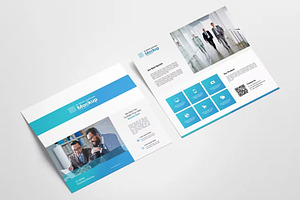 DL Bifold Brochure Mockup Set