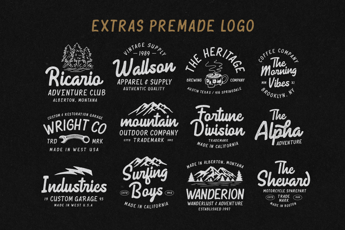 Calmine - Font Duo & Extras, a Font by Letterhend Studio (Photo 3 of 9)