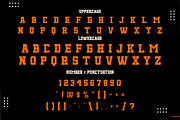 Blaze Knock Sport Font, a Font by PutraCetol Studio (Thumbnail 5 of 5)
