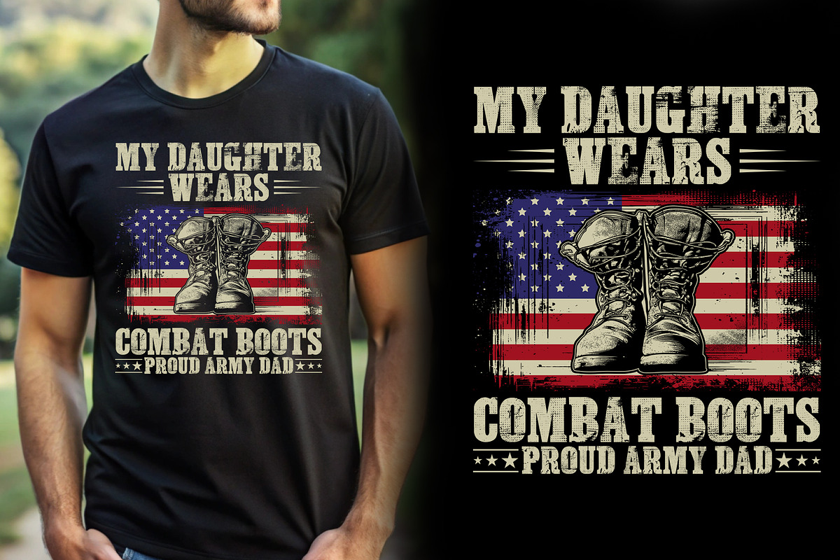 Veteran T-shirt Design, a Graphic by Crafts Bundle (Photo 2 of 2)