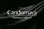 Candramaya Luxury Font, a Sans Serif Font by pictranoosa_studio (Thumbnail 1 of 9)