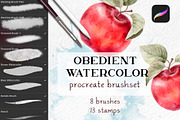 Watercolor Procreate Brushset, a Brush Add-On by Eves_Aquadreams (Thumbnail 1 of 5)