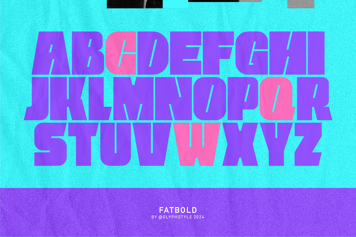 Fatbold Display, a Sans Serif Font by Glyphstyle (Photo 3 of 8)