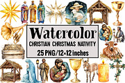 Christian Christmas Nativity, an Illustration by Design Market (Thumbnail 1 of 3)