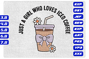 Just A Girl Who Loves Iced Coffee, an Illustration by Purpose Ekbal (Thumbnail 1 of 3)